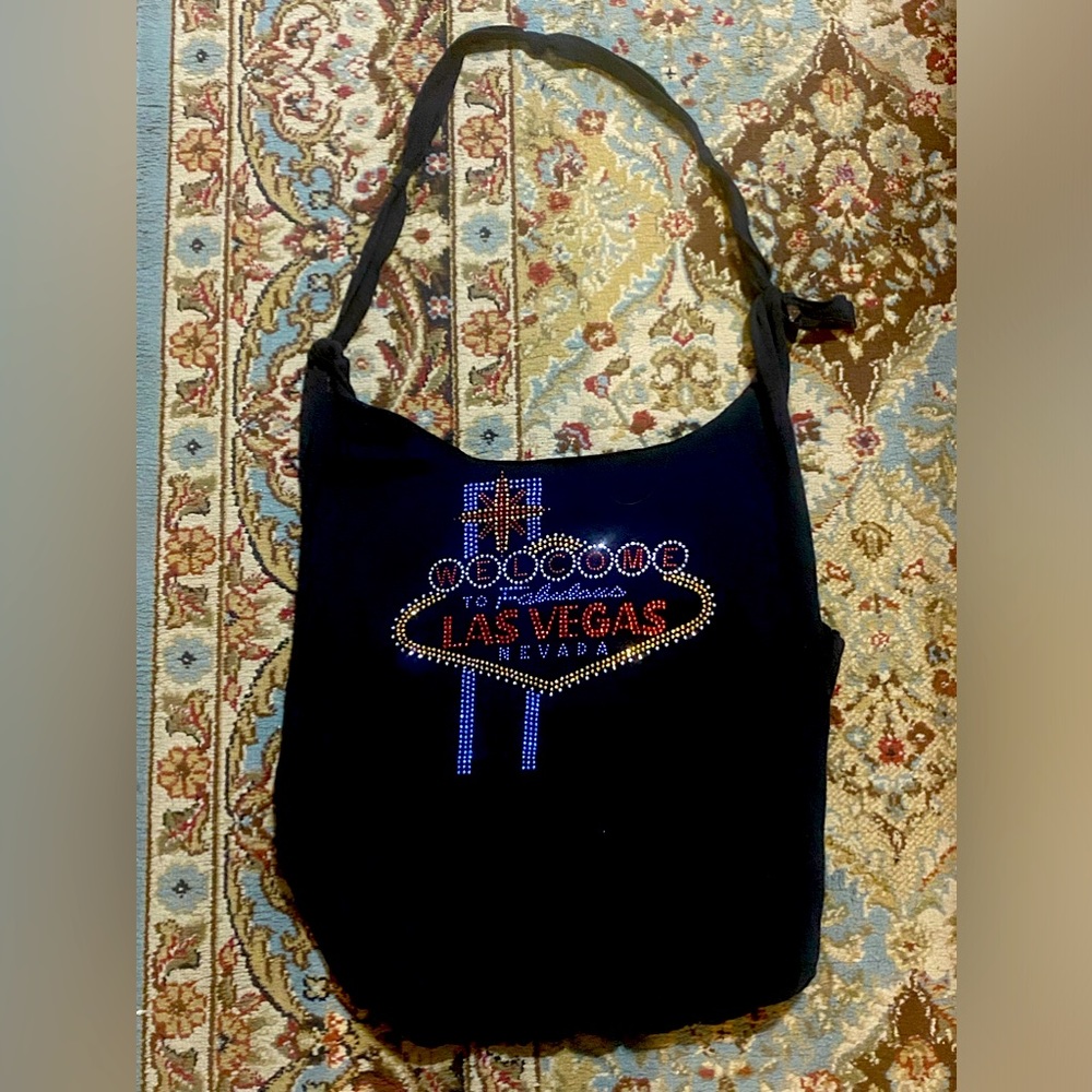 Las Vegas, Nevada T-shirt crossbody tote